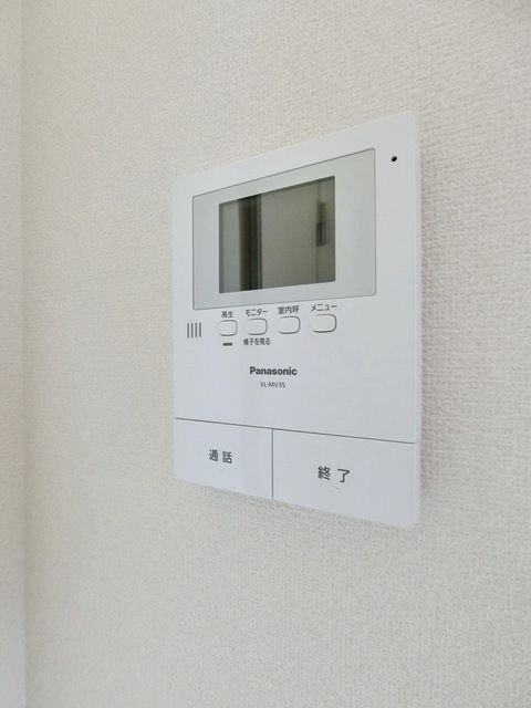 セキュリティ　モニター付きインターホン
