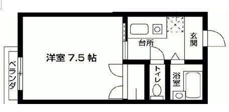 クロノス南矢名1番館の間取り写真