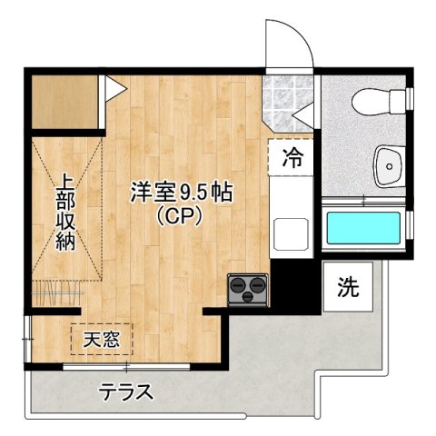 メゾン本庄の間取り写真