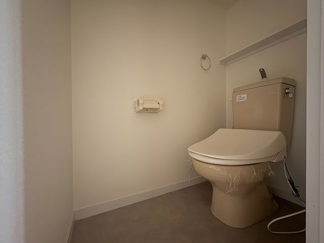 トイレ　ゆったりとした空間のトイレです