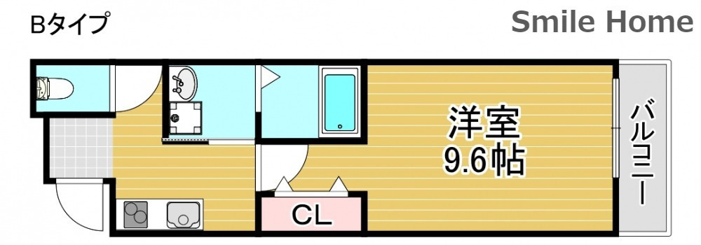 フジパレス北加賀屋駅北III番館の間取り写真
