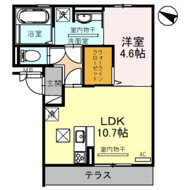 Flower Originalの間取り写真