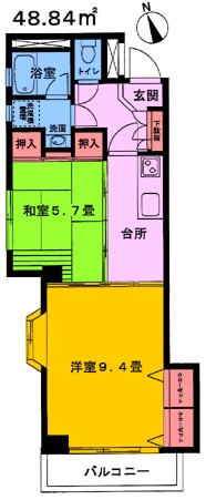 門前ビルの間取り写真