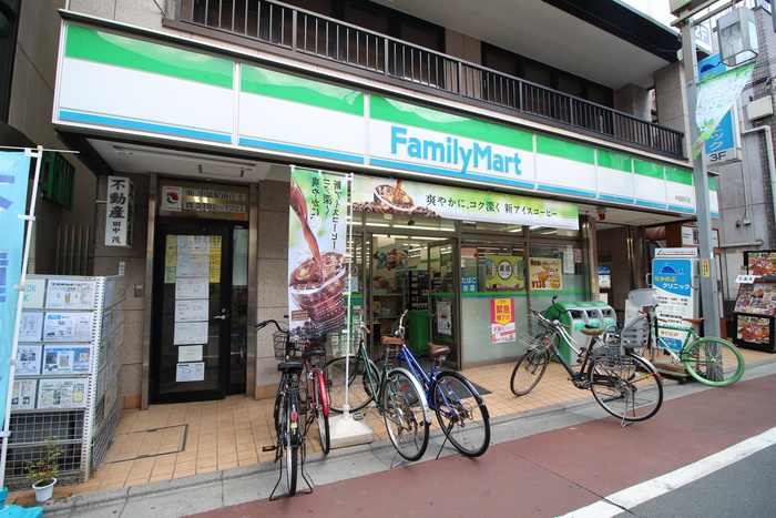 コンビニ　ファミリーマート中延駅前店（コンビニ）まで154m