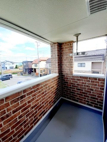 バルコニー　バルコニー付きです