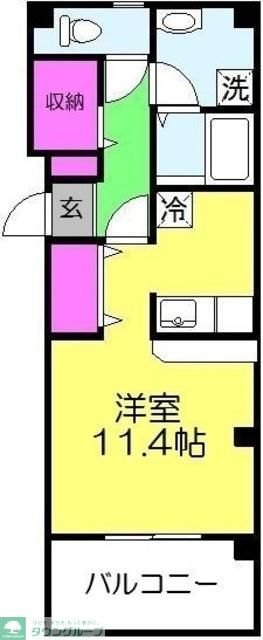 TreeDen馬橋Iの間取り写真