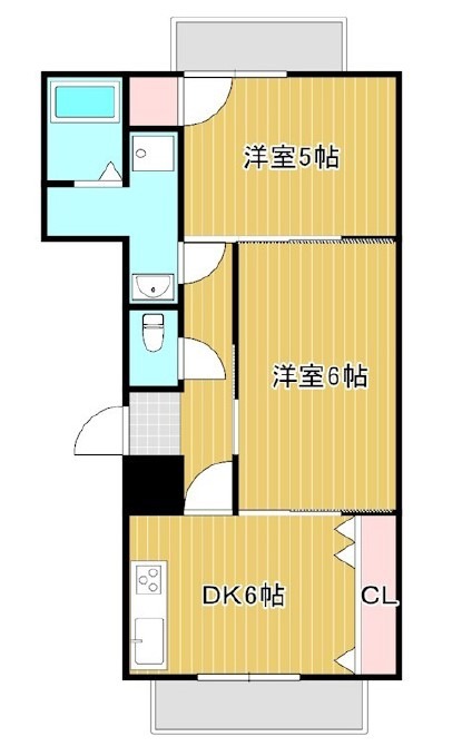 遠州鉄道 上島駅 徒歩29分 3階建 築38年の間取り写真