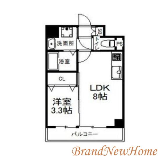 スプランディッド堺東の間取り写真