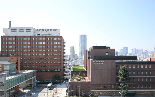 病院　東京女子医科大学病院（病院）まで500m