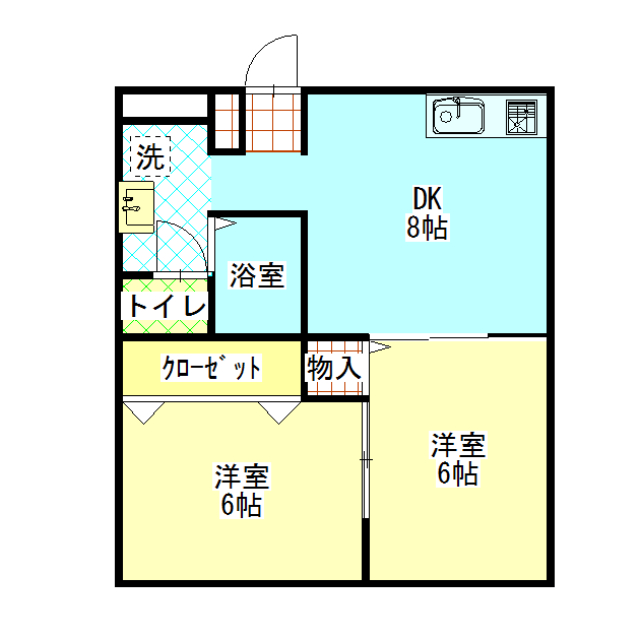 レフィナードの間取り