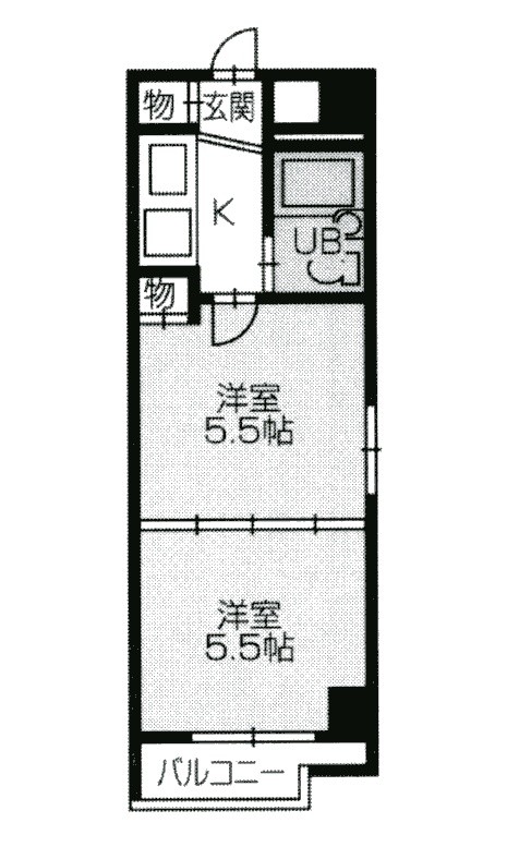 エトランゼの間取り