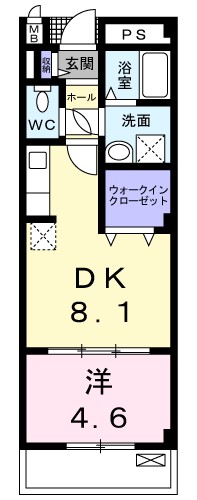 カーサ　セレーナの間取り