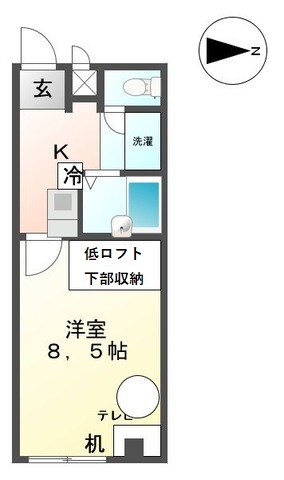 メゾンエスポワール希望の間取り