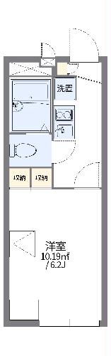 レオパレスエスポワールメゾンの間取り