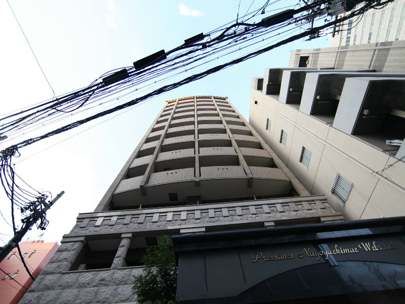 名古屋市中村区名駅のマンションの建物外観
