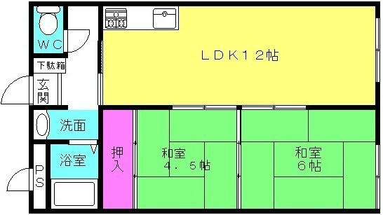 高島ビルの間取り