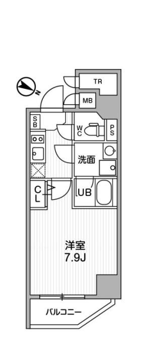 ＡＬＴＥＲＮＡ北品川の間取り