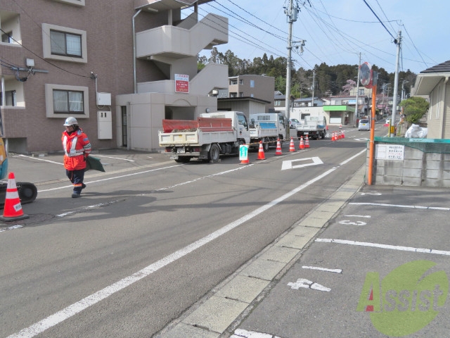 【仙台市宮城野区岩切のマンションの駐車場】