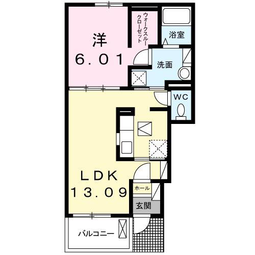 メゾン　カンパーニュ　IIIの間取り