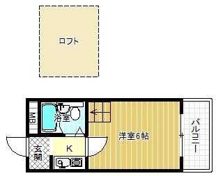 フォンタル西板持の間取り