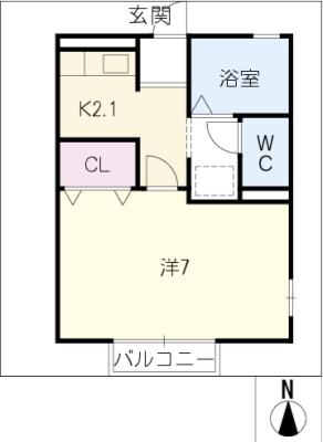 ステイ杁ヶ池の間取り