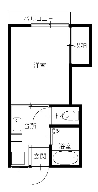 ディアコートハウスの間取り