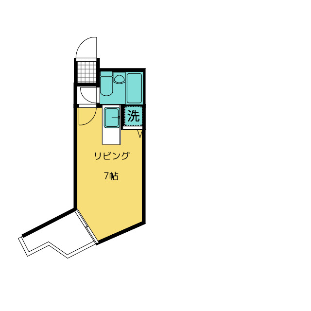 シティプラザ船橋の間取り