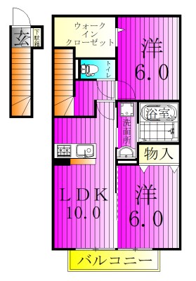 フェリース・パインの間取り