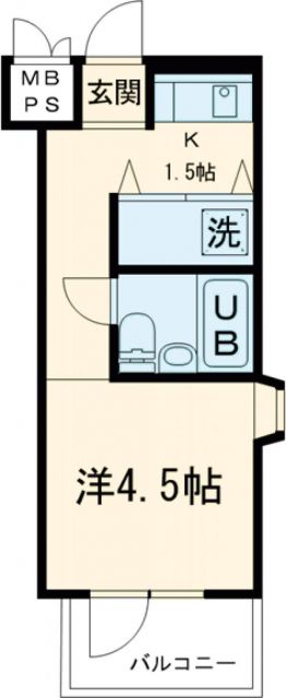 扶桑ハイツ経堂の間取り