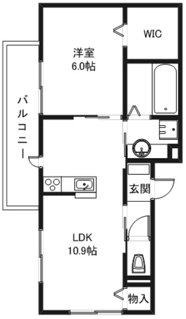 Freude(フロイデ)の間取り