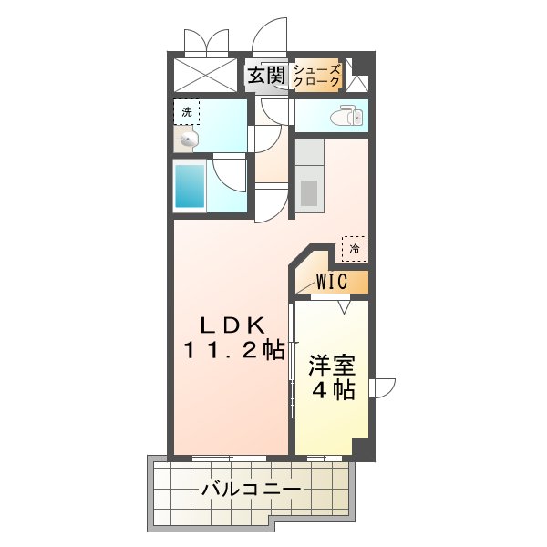 アビエール海岸通の間取り