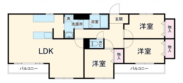 アドバンス東習志野の間取り