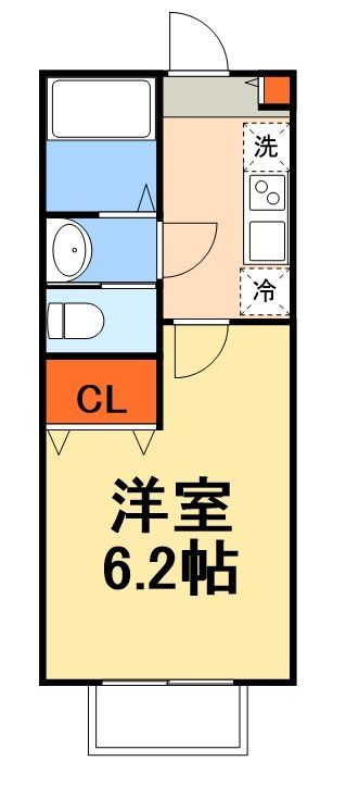 二和壱番館の間取り