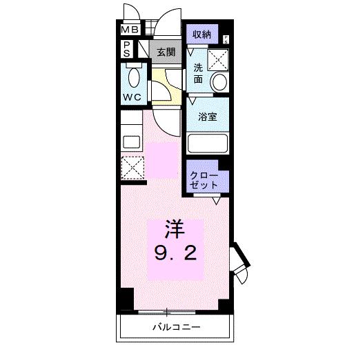 リアン　ベル　コートの間取り