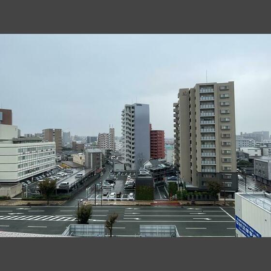 【熊本市中央区九品寺のマンションの眺望】