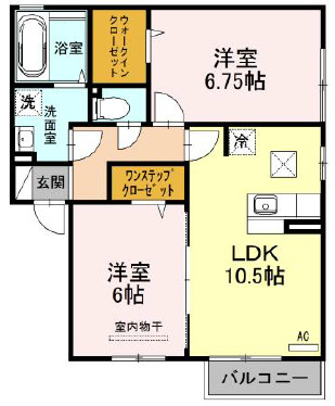 グランメールの間取り