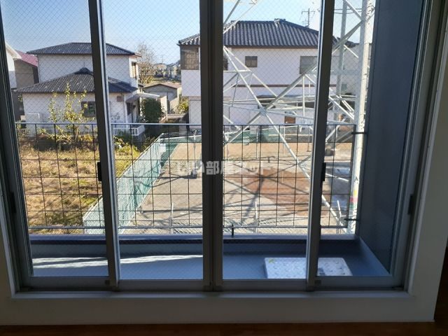 【板野郡藍住町勝瑞のアパートのバルコニー】