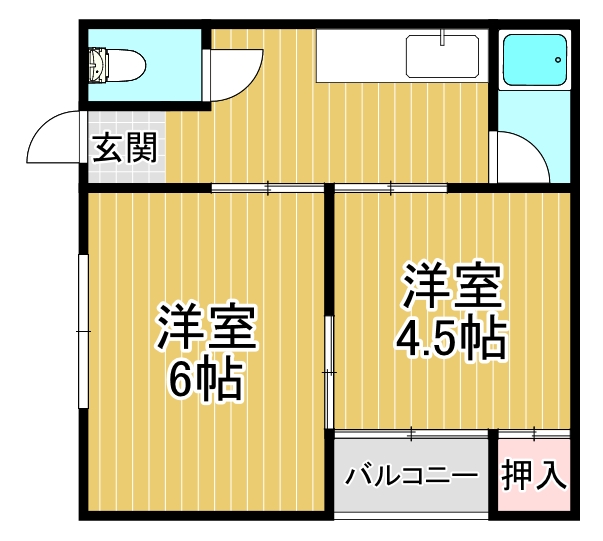 ピア西淀川C棟の間取り