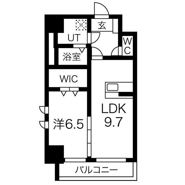 ヴィガラス吉原の間取り