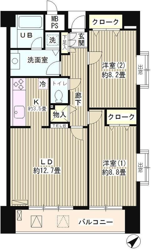 アステリオン松濤の間取り