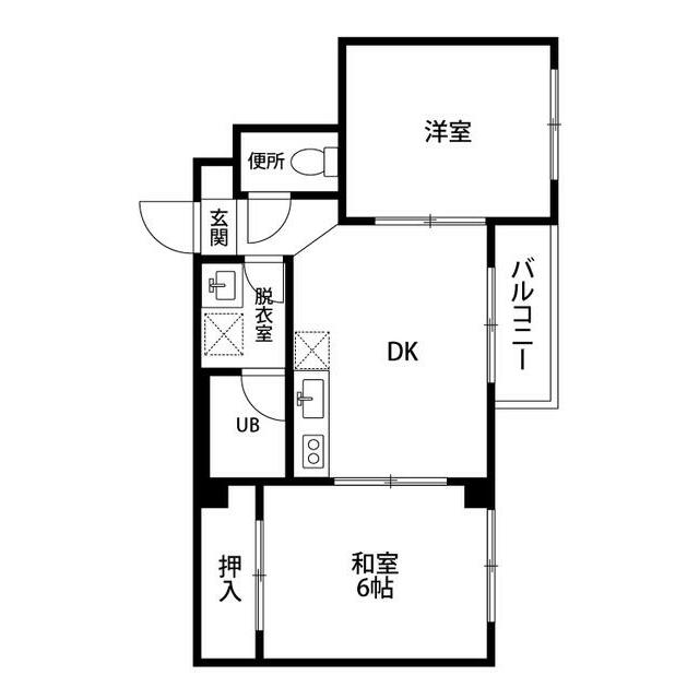 江東区南砂のマンションの間取り