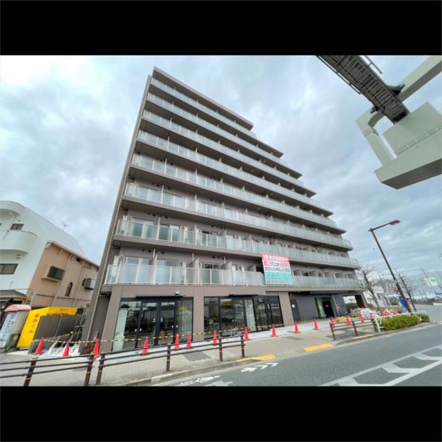 【東大和市上北台のマンションの建物外観】