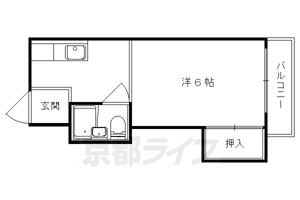 甲ノ辻マンションの間取り