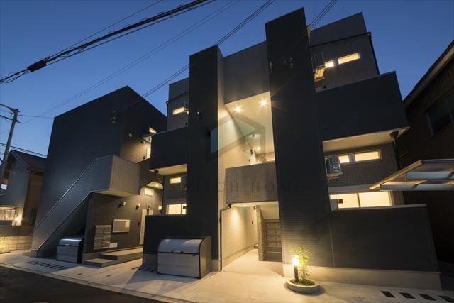 建物外観　落ち着いた雰囲気の外観です