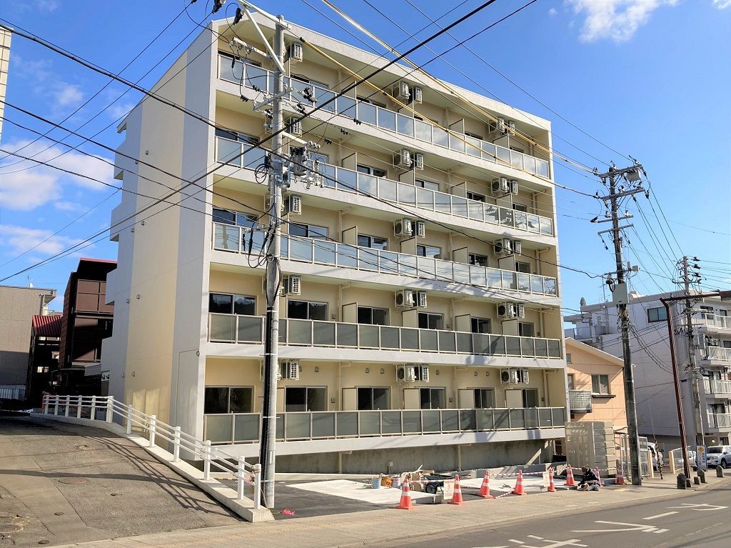 建物外観　2022年2月完成の新築学生マンション！