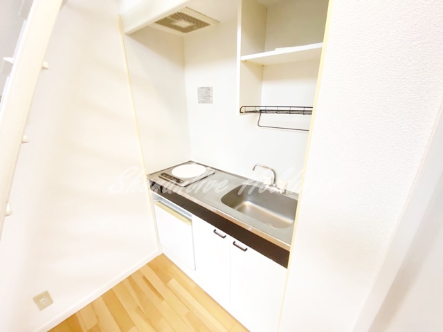 キッチン　ミニ冷蔵庫付き