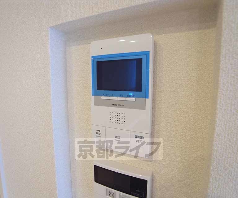 セキュリティ　誰が来たか確認できて安心です。