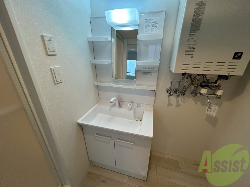 洗面設備　シャンプードレッサーで身支度もラクラクです！