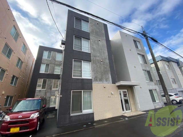 建物外観　札幌市北区北３６条西「ＨａｌｌｅｙＶｉｅｗ麻生」