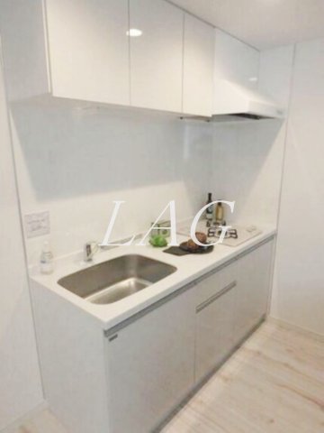 キッチン　キッチンです。（モデルルームです）